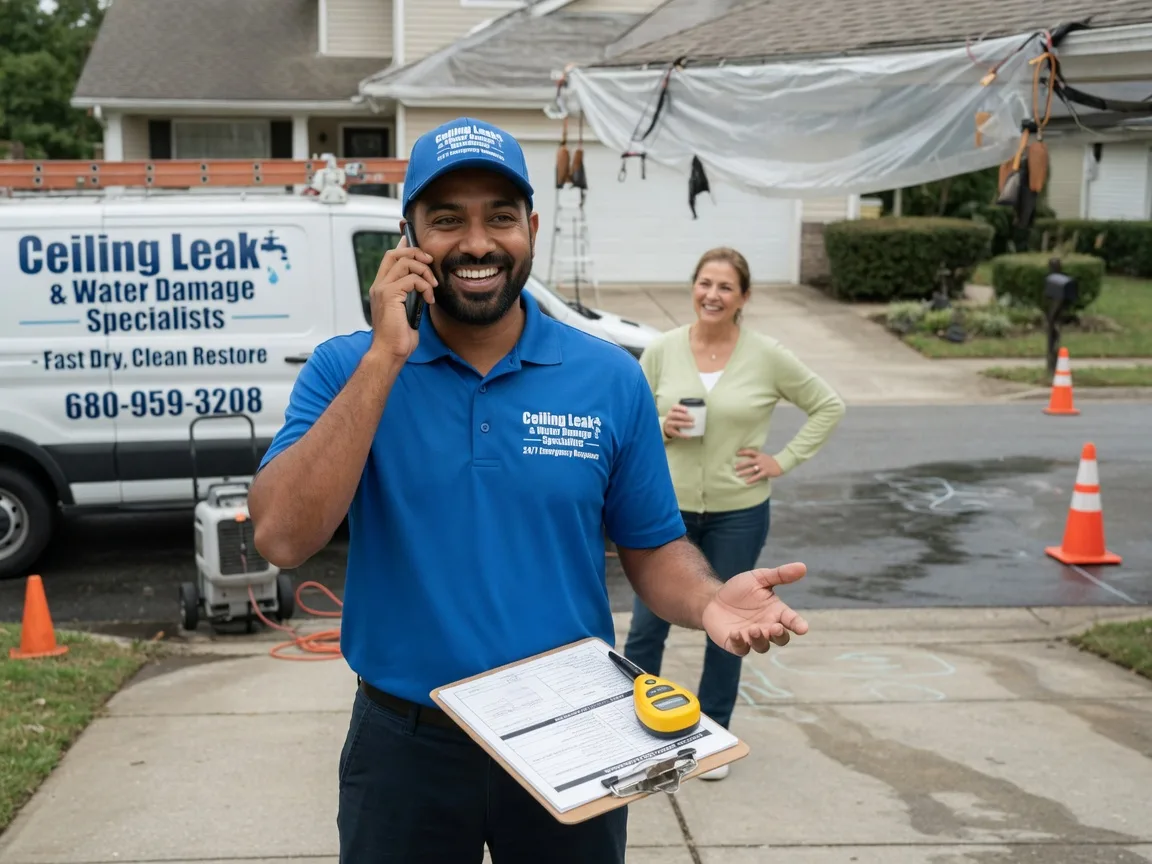 Ceiling Leak Cleanup Elk Falls, KS FAQs